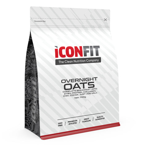 ICONFIT Overnight Oats Košė 1 kg – sveika ir maistinga pusryčių košė