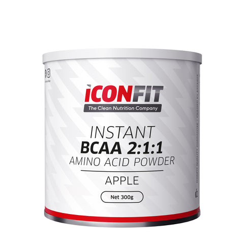 ICONFIT BCAA 2:1:1 Amino rūgštys 300 g – sportui ir raumenų atsigavimui