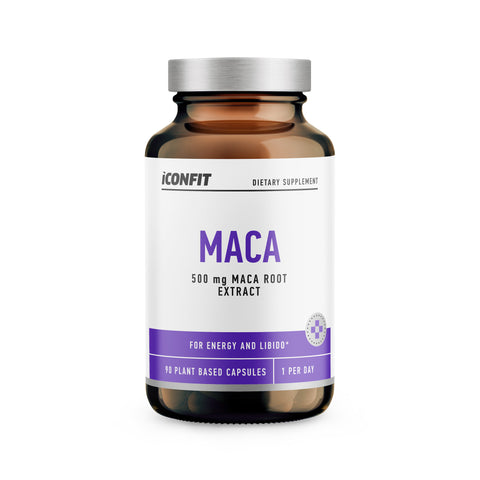 ICONFIT Maca 90 kapsulių – natūralus energijos ir ištvermės papildas