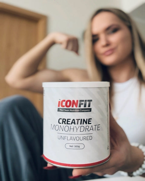 ICONFIT Mikronizuotas Kreatino Monohidratas (300 g)
