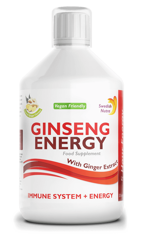 Ginseng Energy maisto papildas 500 ml buteliuke