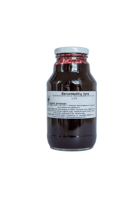 Šeivamedžio tyrė - natūralus ir maistingas produktas