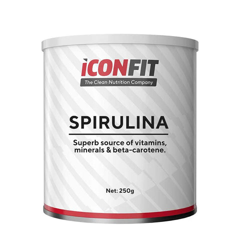 ICONFIT Spirulinos Milteliai – 250 g pakuotė natūraliai sveikatai
