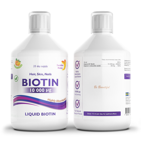 Swedish Nutra Biotinas, 500 ml.