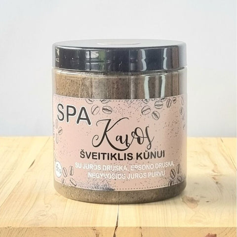 SPA negyvosios jūros purvo šveitiklis su kava