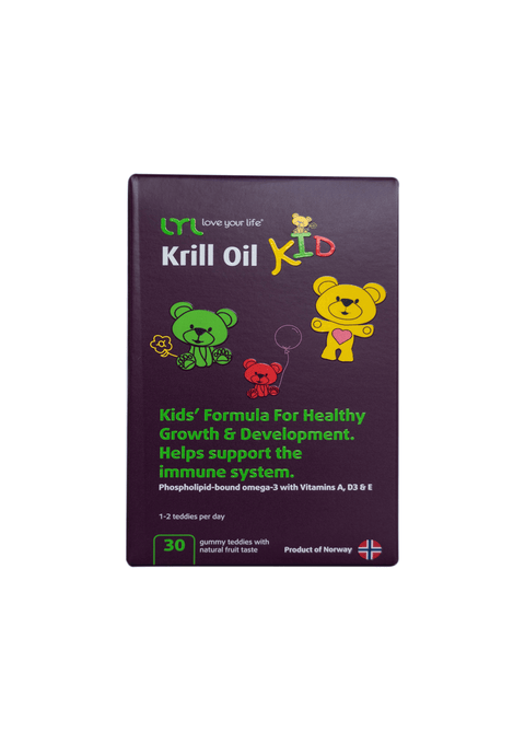 LYL Krill Oil guminukai – skanus Omega3 šaltinis vaikams