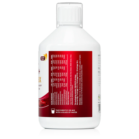 Swedish Nutra geležies papildai „Liquid Iron“, 500 ml