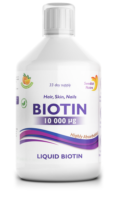 Swedish Nutra Biotinas, 500 ml.