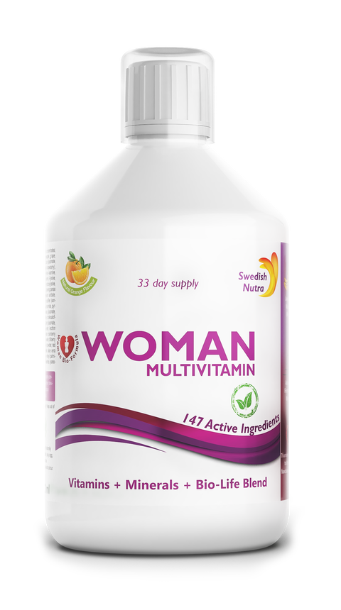 Swedish Nutra Multivitaminai moterims